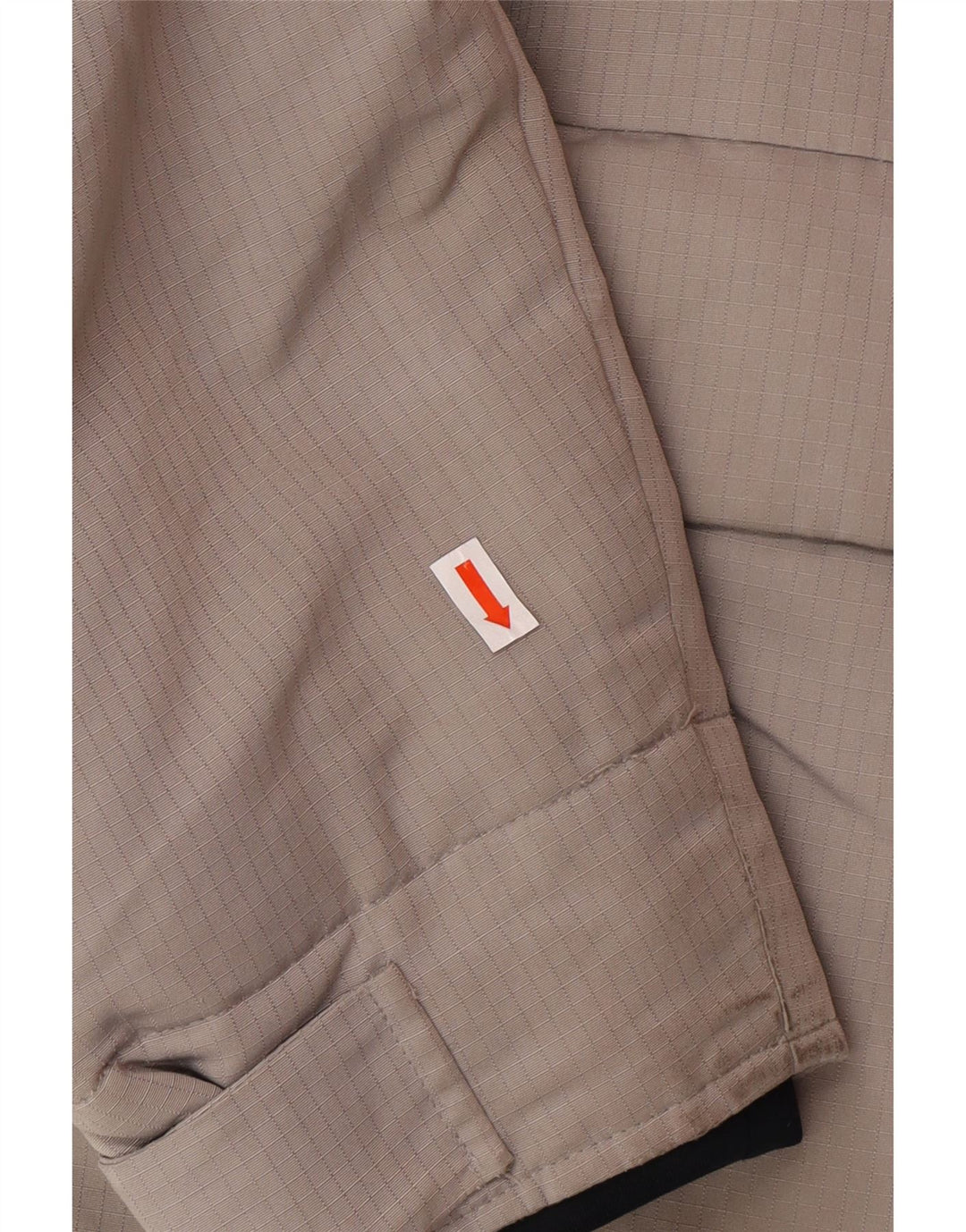 Jaqueta masculina acolchoada com capuz HOLLISTER UK 40 poliéster cinza grande