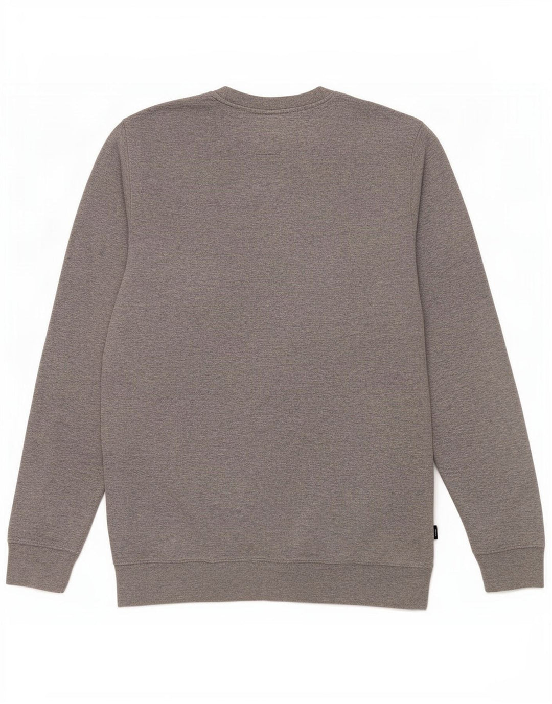 Vans Mens Graphic Moletom Jumper Pequeno Cinza Flecked Algodão