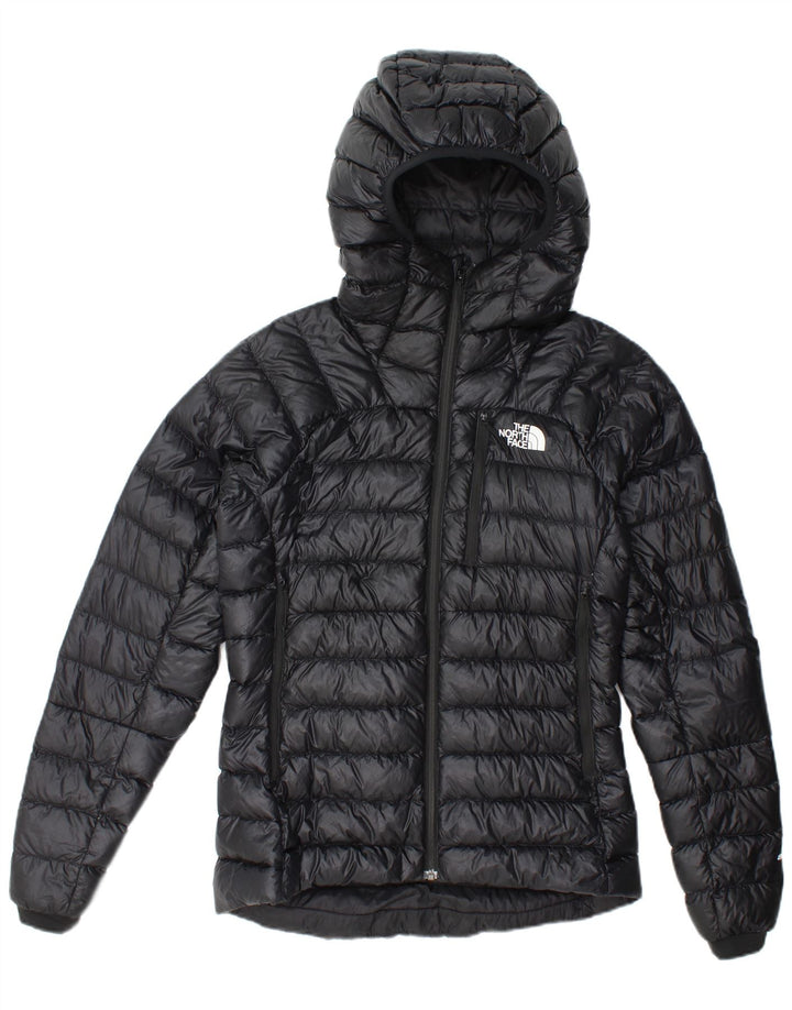Jaqueta feminina acolchoada com capuz e capuz The North Face UK 10 pequena preta
