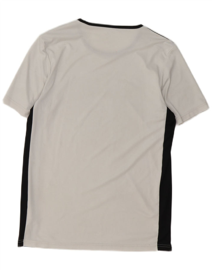 Camiseta masculina Nike Aeroready Top médio branco colorblock poliéster