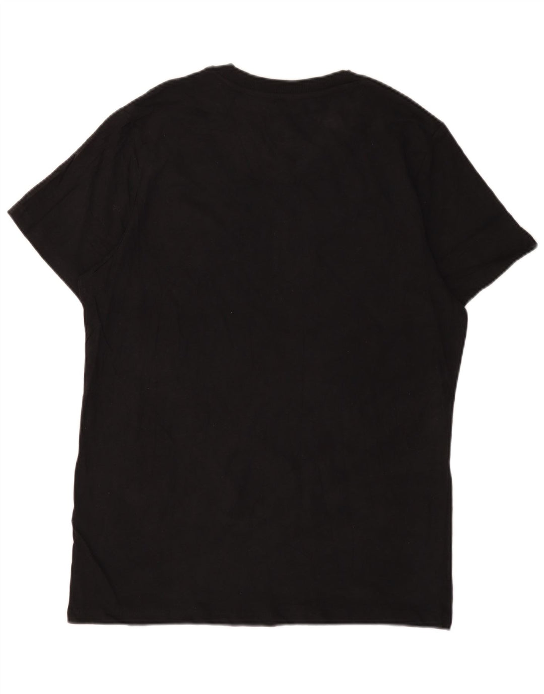 Camiseta masculina JACK & JONES grande algodão preto