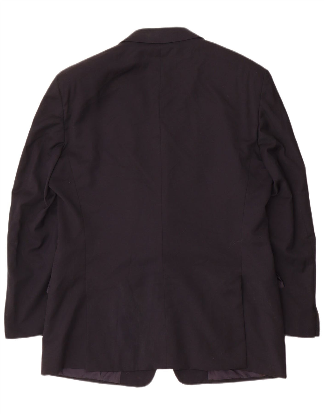 Jaqueta Blazer Masculina Valentino com 2 Botões IT 52 XL Azul Marinho Lã
