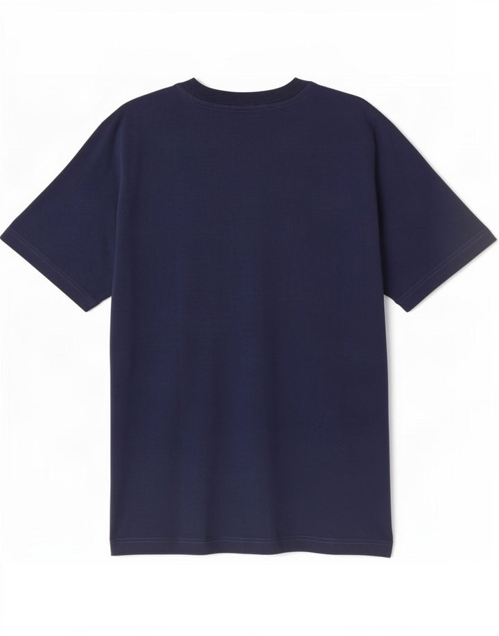 Camiseta masculina Adidas pequena azul marinho