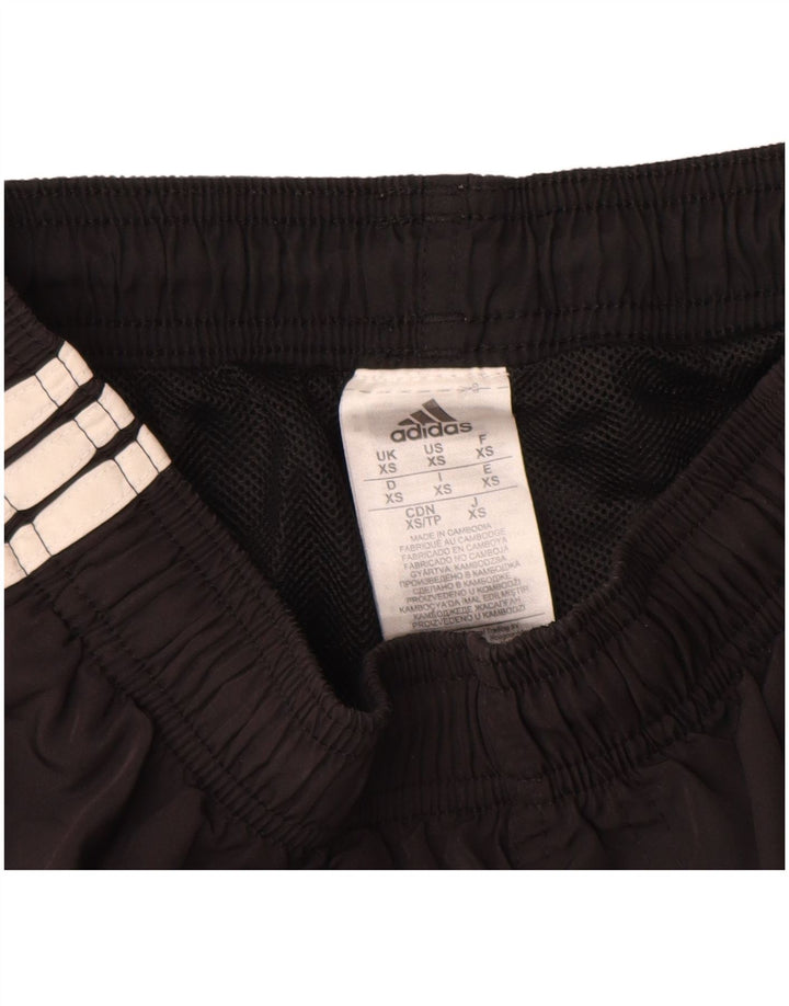 Shorts esportivos Adidas meninos 5-6 anos XS preto poliéster