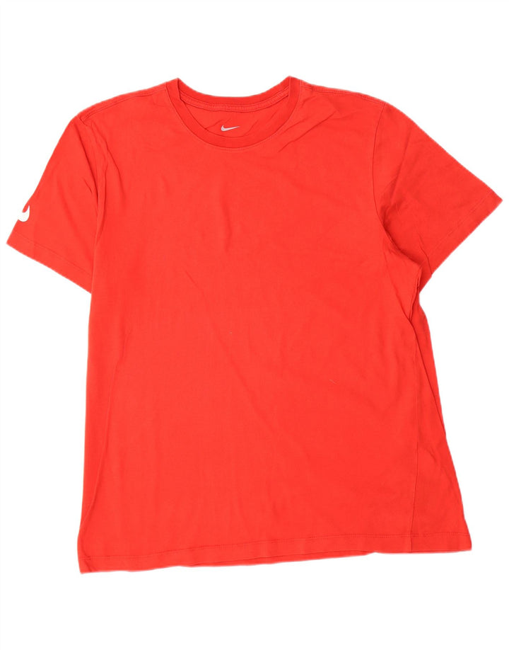 Camiseta masculina Nike grande algodão vermelho