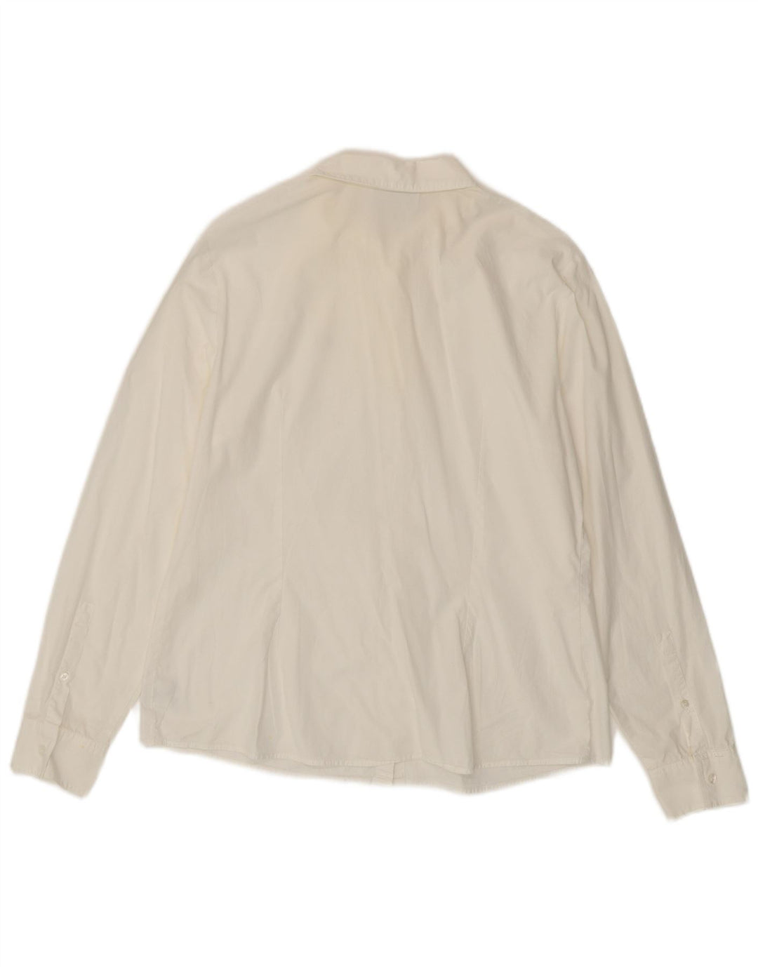 Camisa feminina Lacoste tamanho 42 grande algodão branco