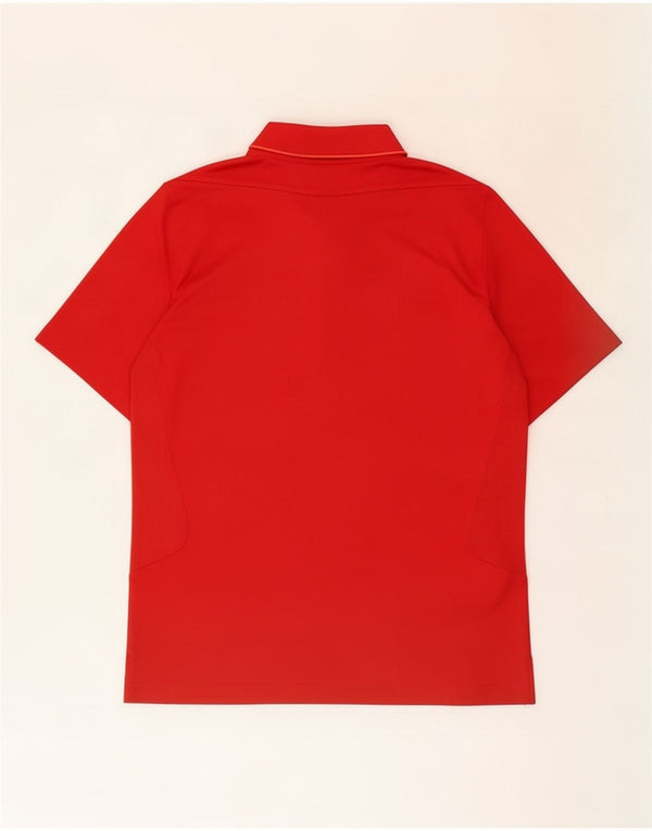 Camisa Polo Adidas Masculina Climacool XL Vermelha