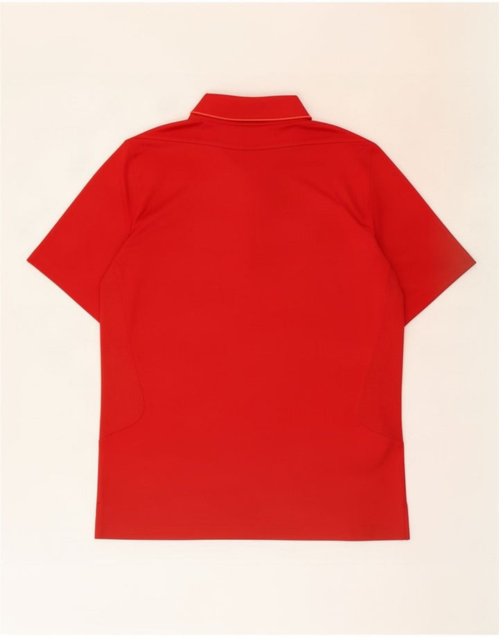Camisa Polo Adidas Masculina Climacool XL Vermelha