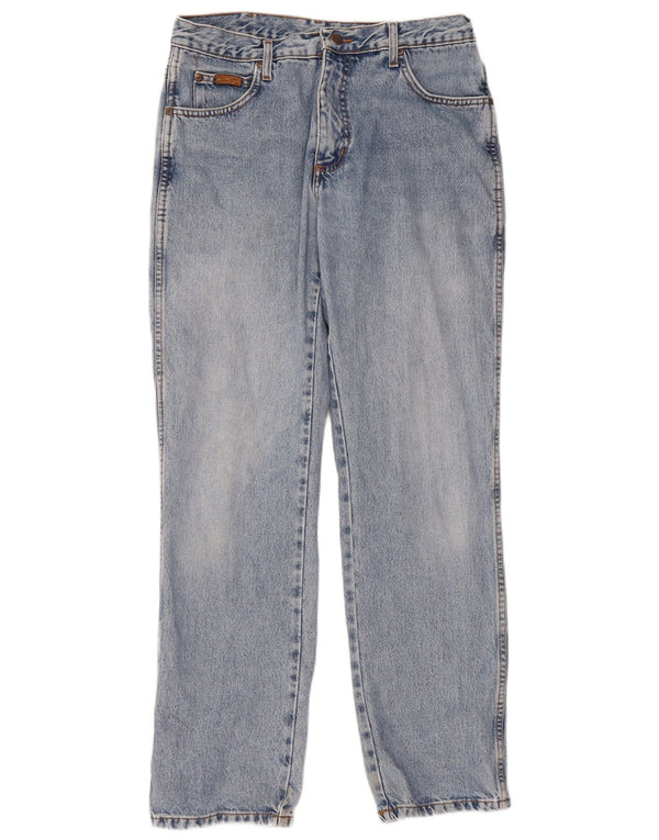 Wrangler Masculino Texas Straight Jeans W33 L32 Azul Algodão
