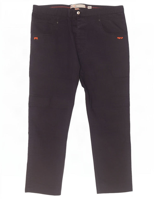 Calça masculina Slam Slim Casual IT 54 2XL W38 L27 Algodão Azul Marinho