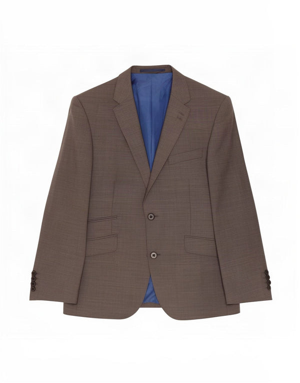 Marks & Spencer Mens Tailored Fit 2 Button Blazer Jacket UK 40 Medium Grey