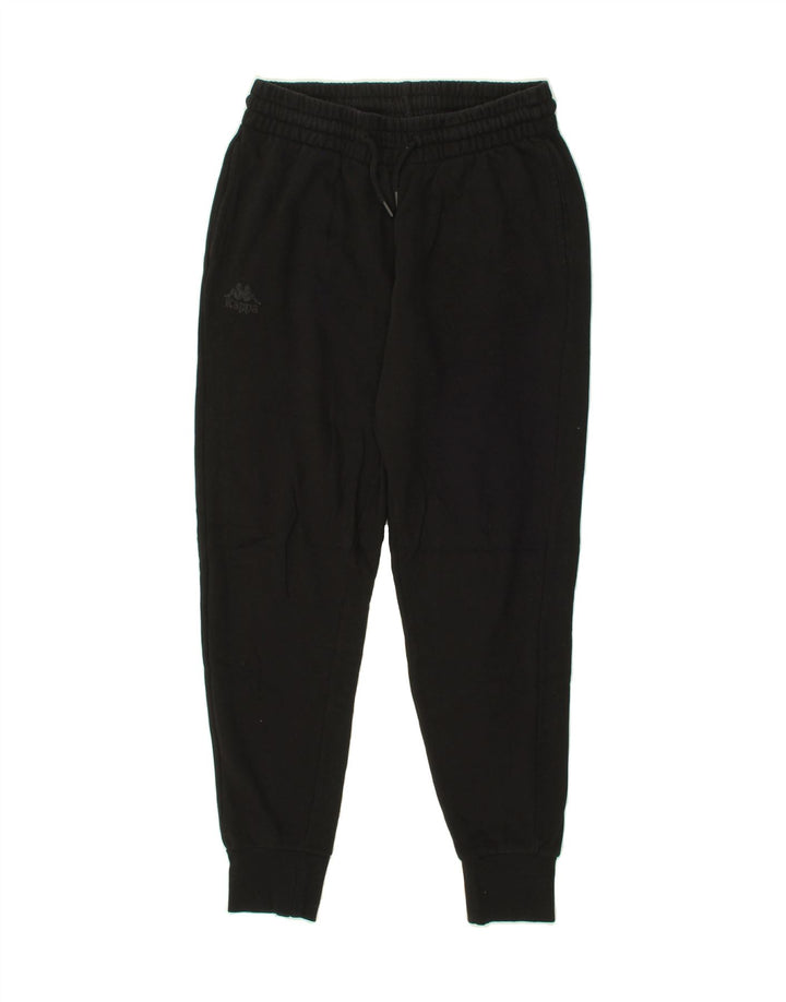 KAPPA Mens Tracksuit Trousers Joggers Medium  Black Cotton Vintage Kappa and Second-Hand Kappa from Messina Hembry 