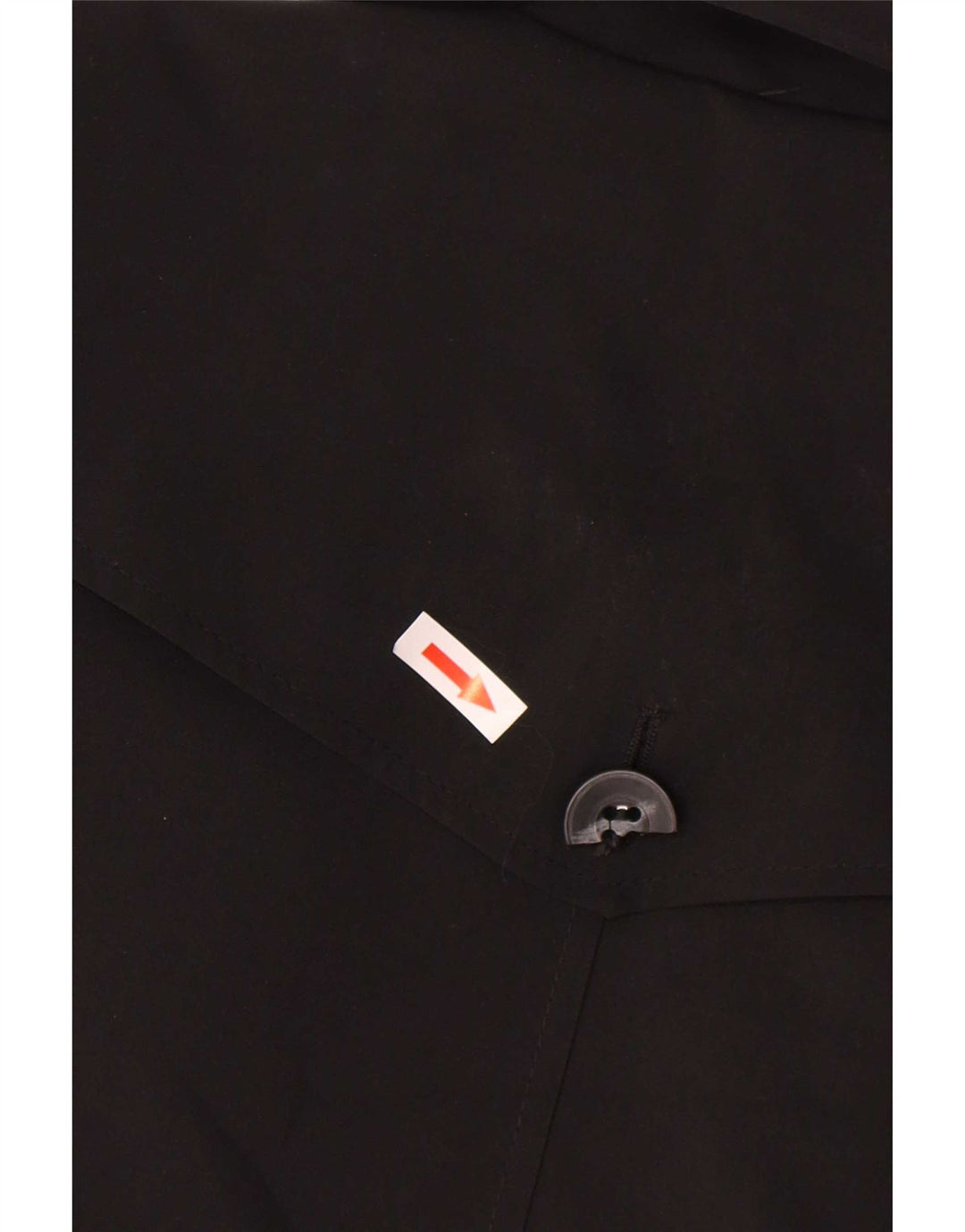 Casaco impermeável feminino Marks & Spencer Reino Unido 12 poliéster preto médio