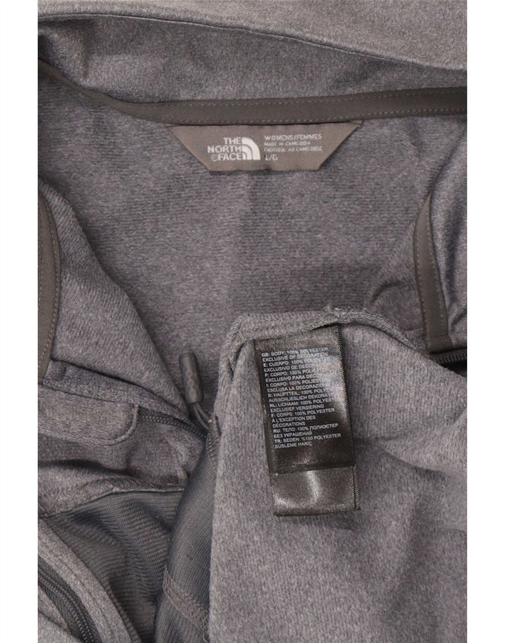 Jaqueta de treino feminina The North Face UK 16 grande poliéster cinza
