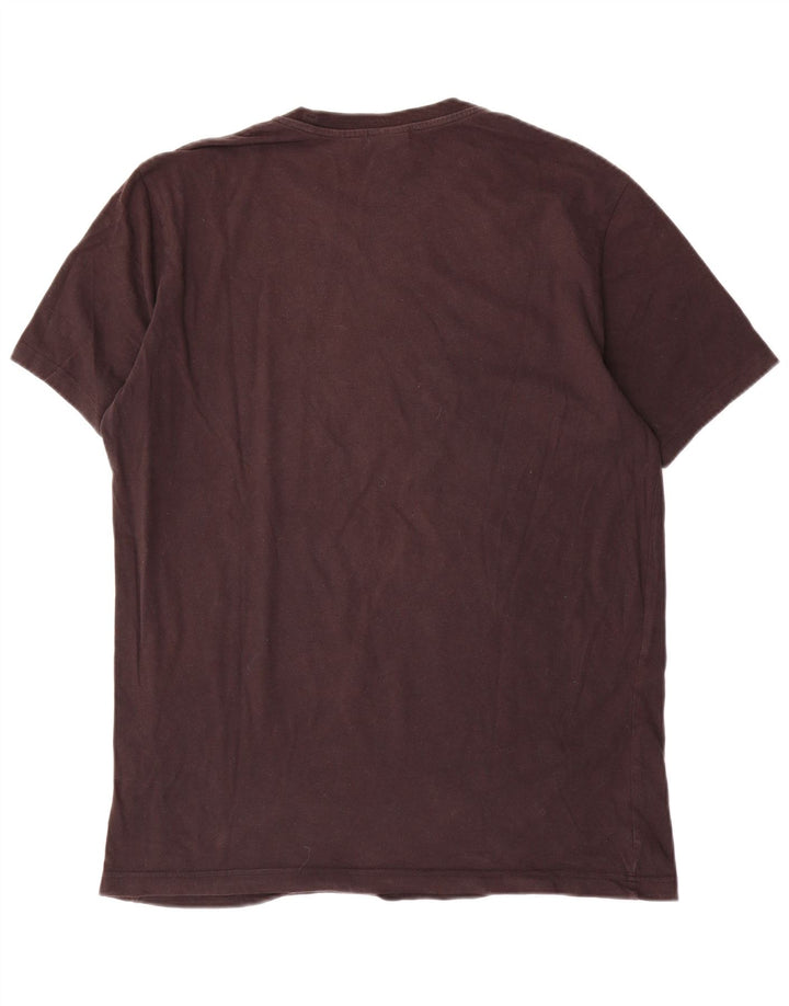Camiseta masculina estampada Champion grande marrom