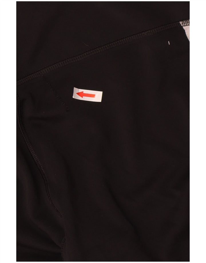 Adidas Womens Climalite Capri Leggings UK 12/14 Médio Preto