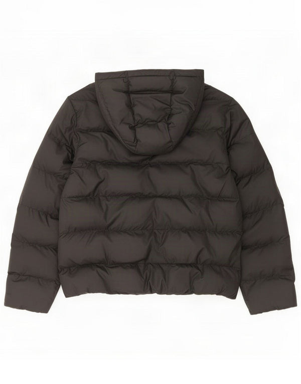 Jaqueta acolchoada com capuz Nike Boys Therma-Fit 10-11 anos Médio Preto