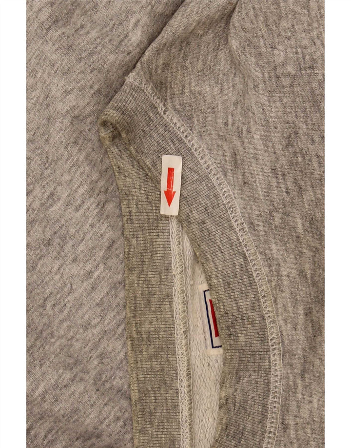 Moletom gráfico masculino Levi's Jumper XL cinza manchado de algodão