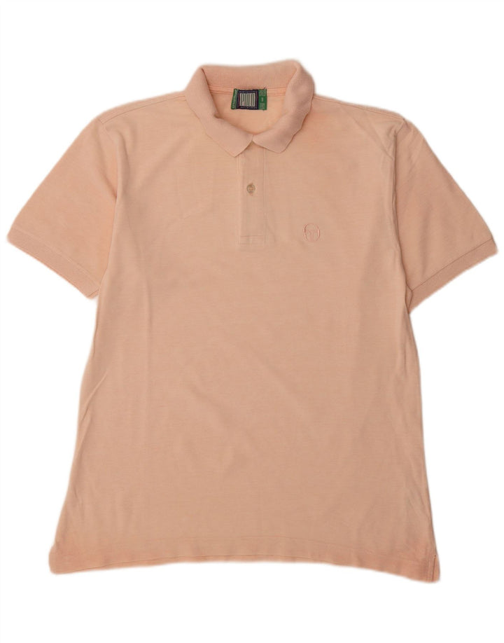 Camisa polo masculina Sergio Tacchini médio algodão rosa