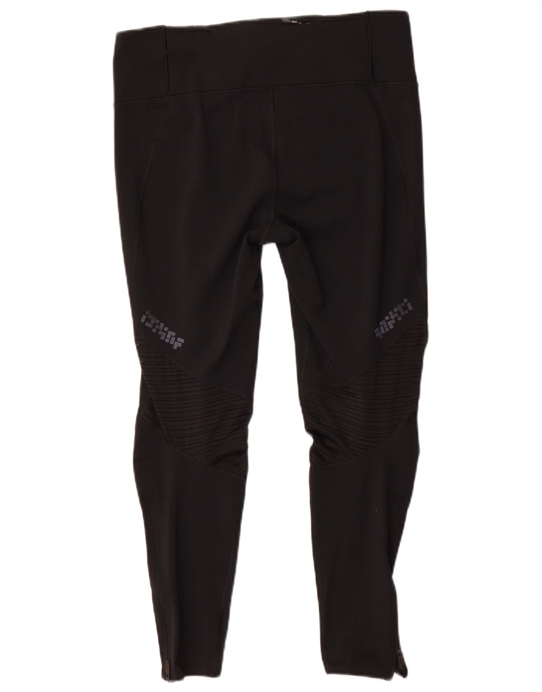 Adidas Womens Climacool Graphic Leggings UK 16/18 Grande Preto Poliéster