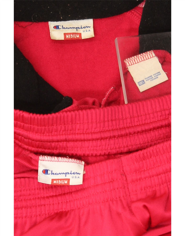 Champion Mens Full Tracksuit Médio Poliéster Vermelho