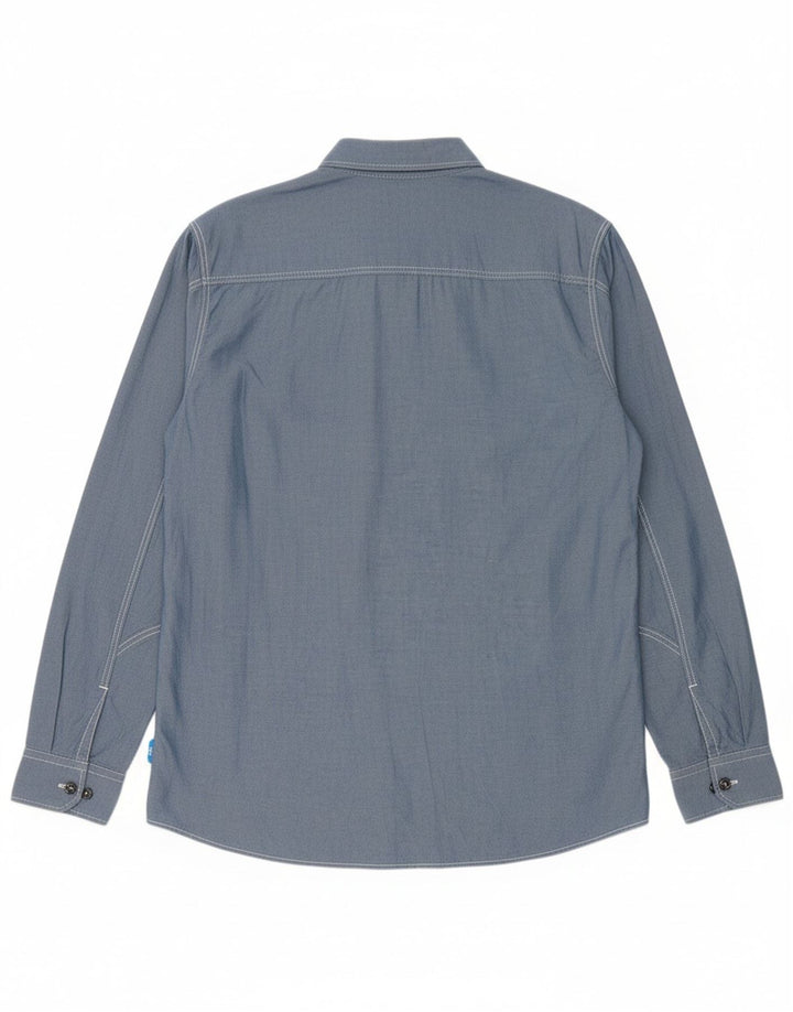 Camisa masculina JACK & JONES XL algodão azul
