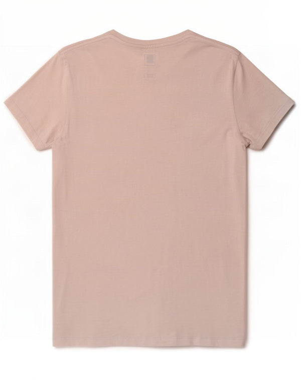 Camiseta masculina Jack Wills Slim Fit Top Médio Algodão Branco