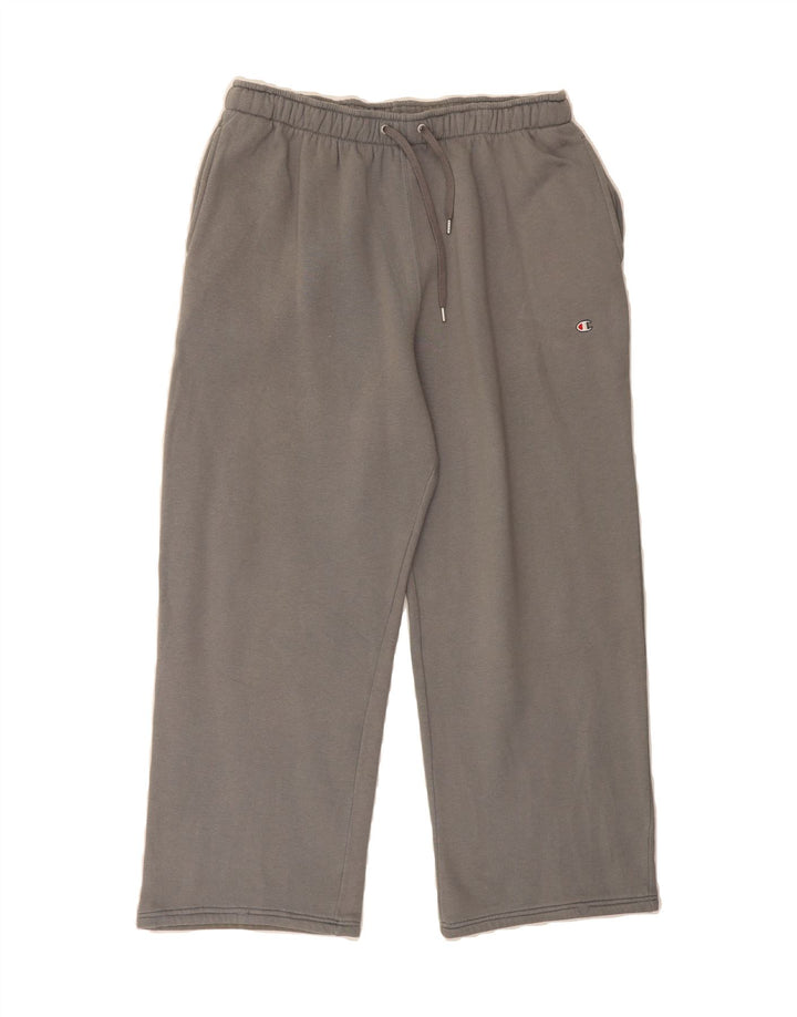 CHAMPION Womens Tracksuit Trousers UK 20 2XL Grey Cotton Vintage Champion and Second-Hand Champion from Messina Hembry 