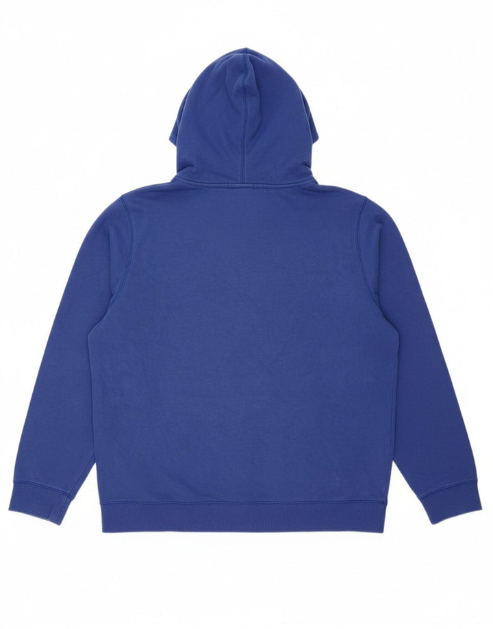 UNDER ARMOUR Suéter gráfico masculino com capuz e algodão azul médio