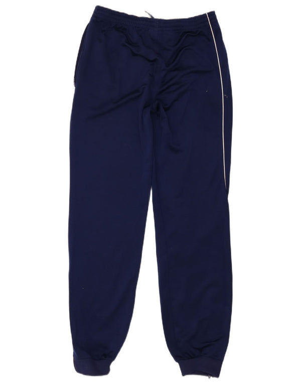 Adidas meninos calças de treino joggers 13-14 anos azul marinho colorblock