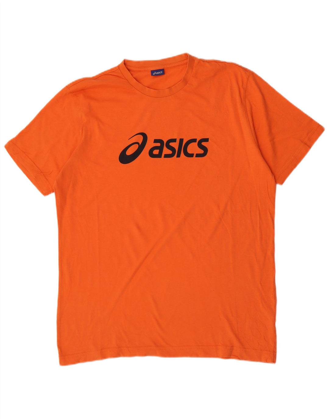 Camiseta Asics Masculina Graphic Top XL Laranja Algodão