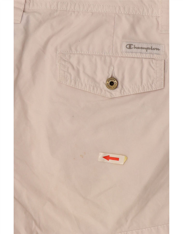 Shorts casual feminino CHAMPION médio W30 algodão branco
