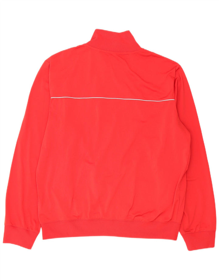 Nike Mens Treino Top Jaqueta Grande Poliéster Vermelho