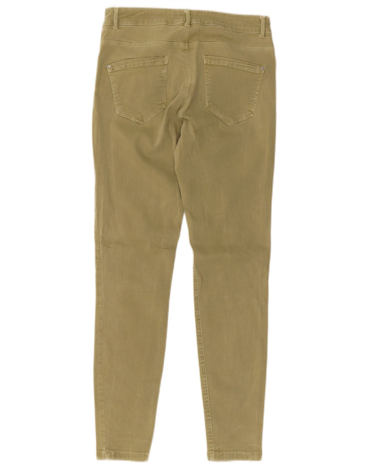 ZARA Jeans Skinny Feminino EU 40 Médio W30 L27 Caqui
