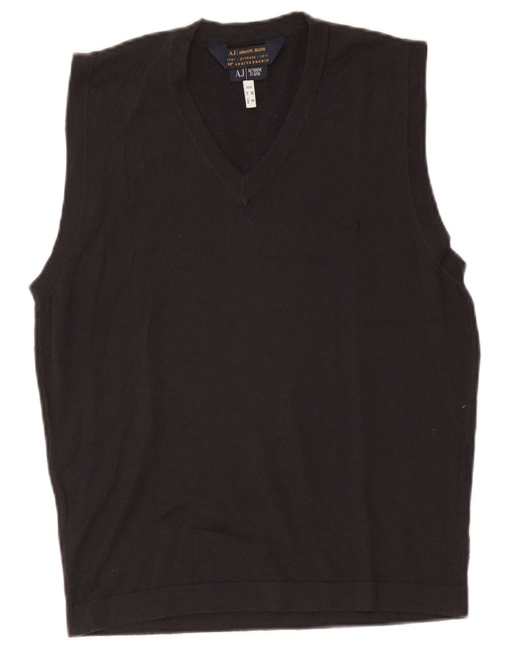 Armani Jeans Mens Colete Regata Médio Azul Marinho