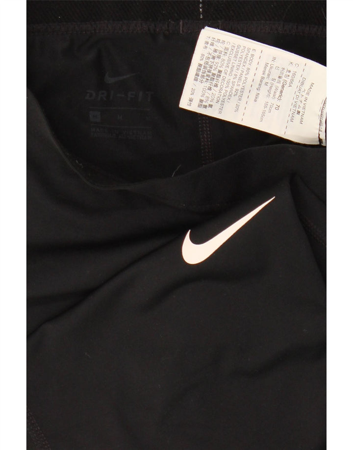 Leggings Nike Dri Fit Graphic UK 12 Médio Preto Poliéster