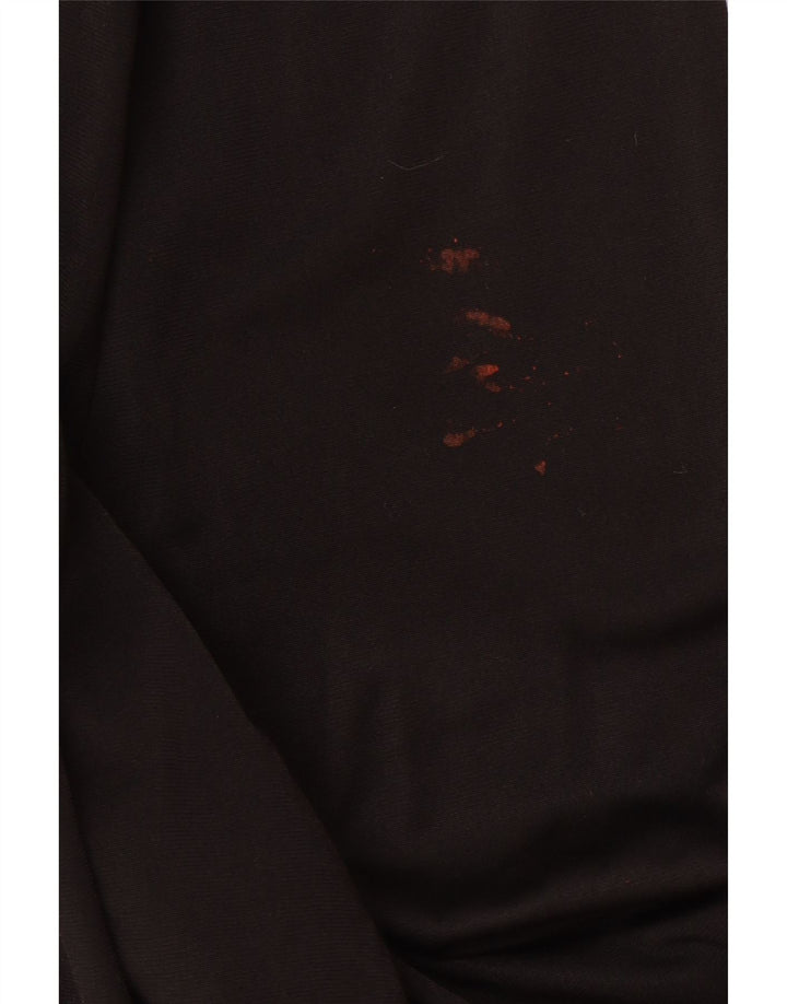 Adidas Mens Tracksuit Top Jacket UK 38/40 Médio Preto Poliéster