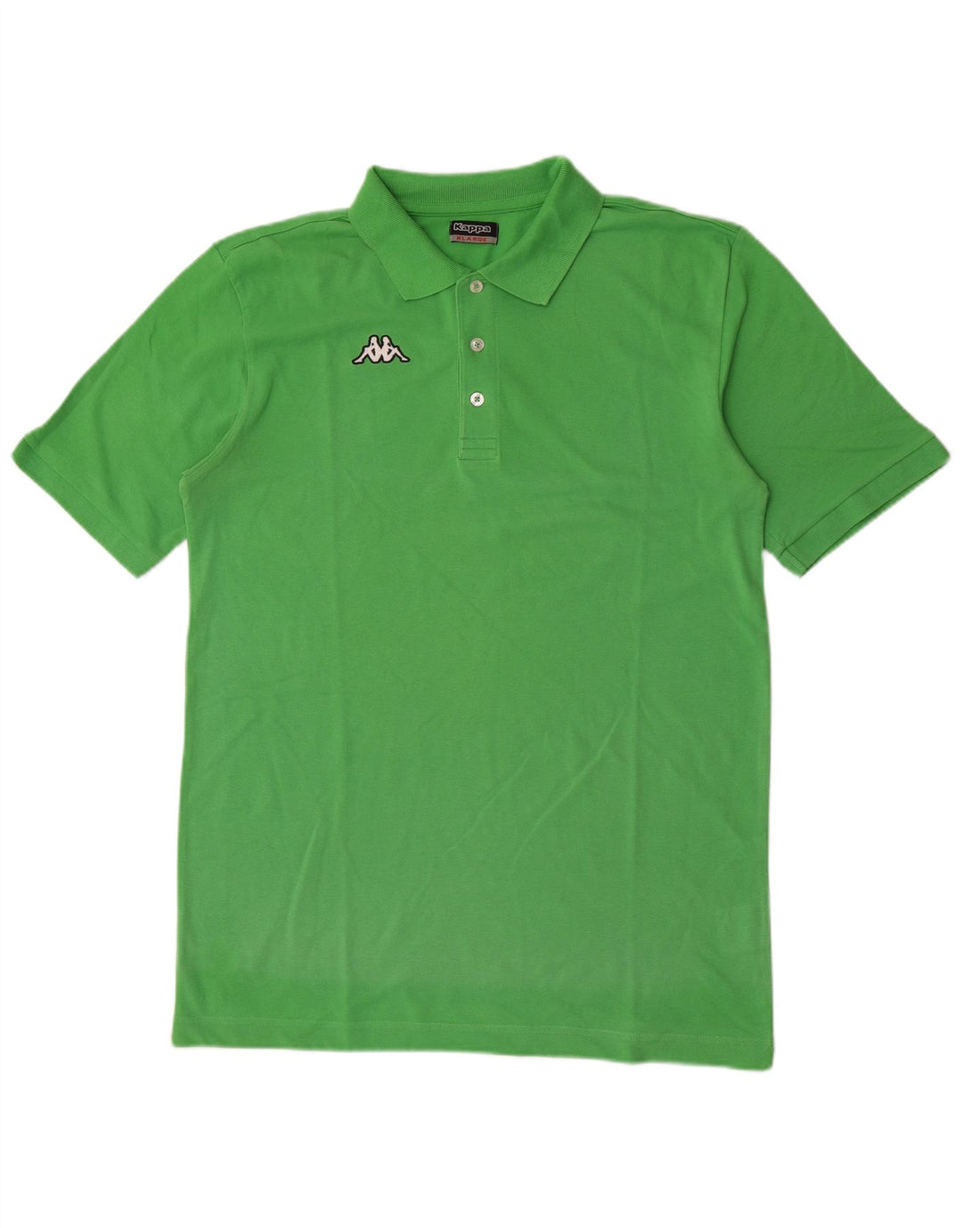 Camisa polo masculina Kappa XL algodão verde