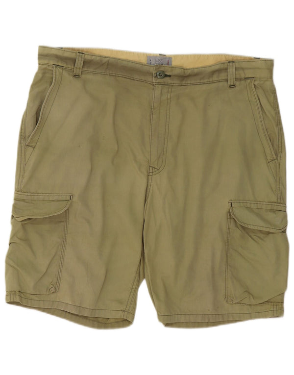 Shorts cargo masculino regular Marks & Spencer W38 XL algodão cáqui
