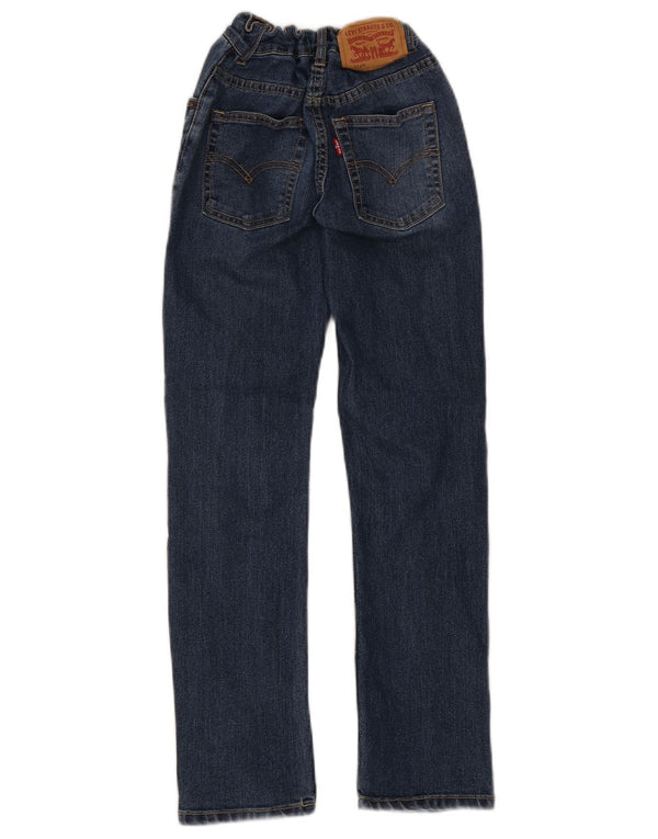 Jeans Levi's 511 Slim para meninas 9-10 anos W22 L27 Azul Algodão