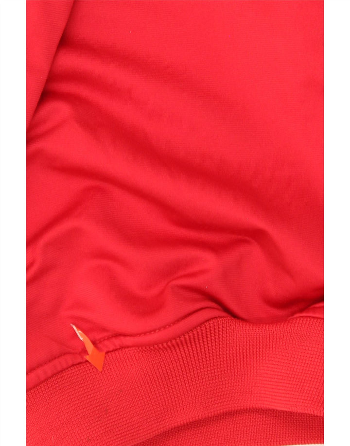 Kappa Mens Treino Top Jaqueta 2XL Poliéster Vermelho