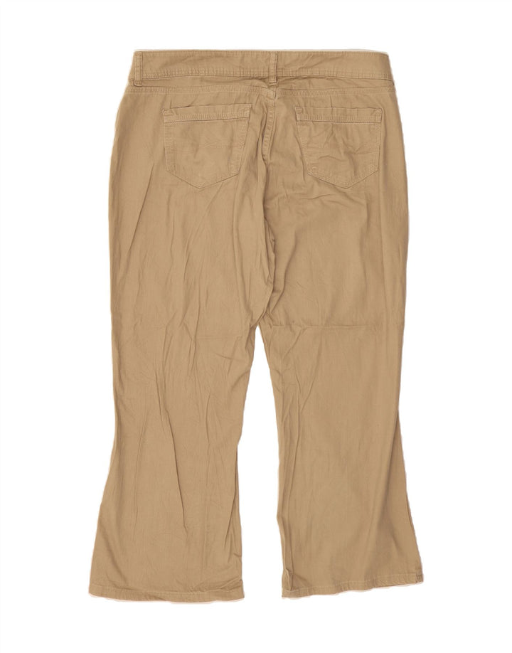 LEE Womens Riders Bootcut Casual Trousers US 18 2XL W38 L28 Beige Cotton Vintage Lee and Second-Hand Lee from Messina Hembry 