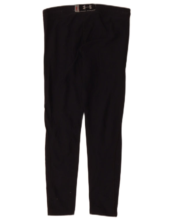 Calça de treino para meninas Under Armour 6-7 anos preto nylon
