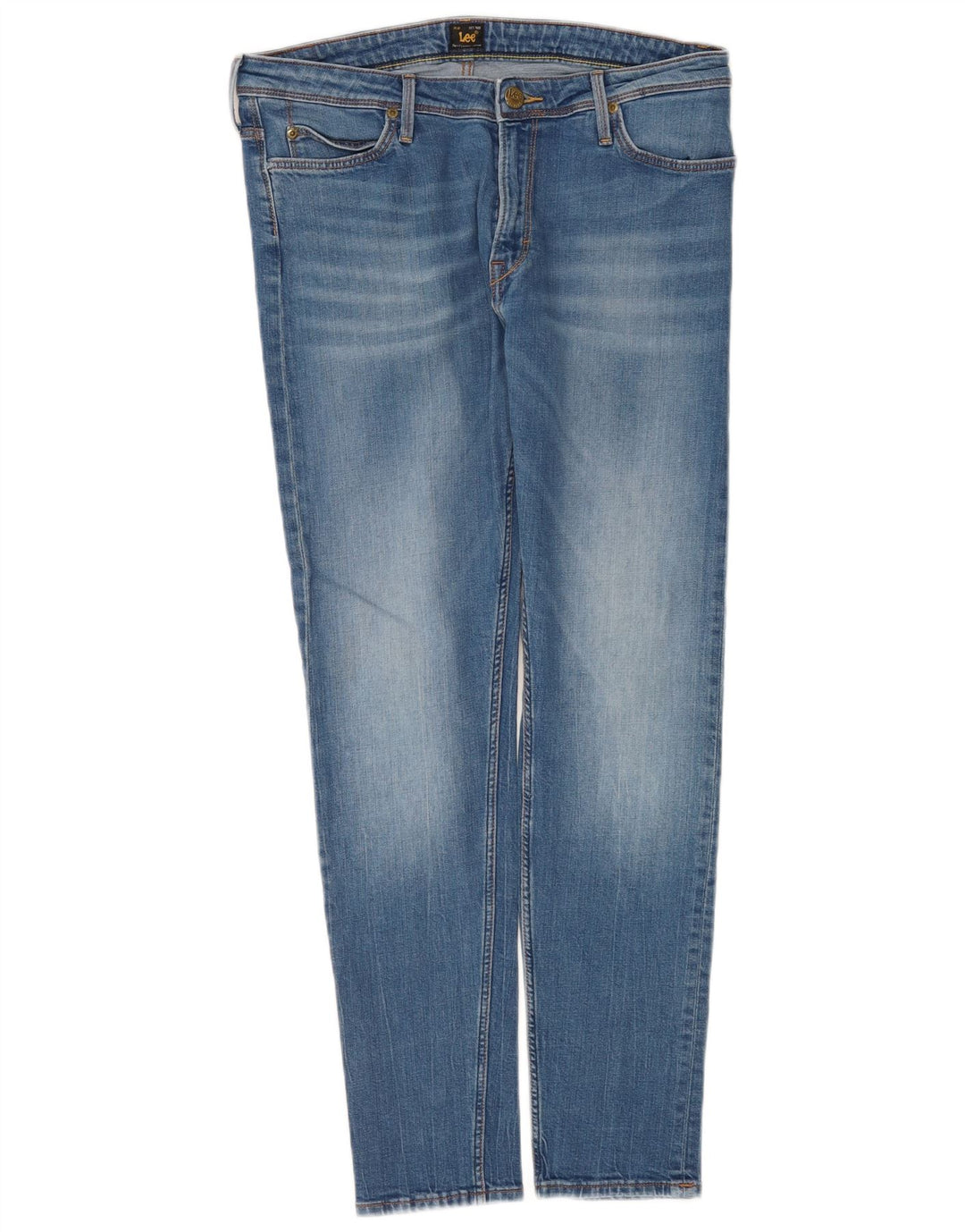 Lee Mens Sallie Slim Jeans W30 L31 Azul Algodão