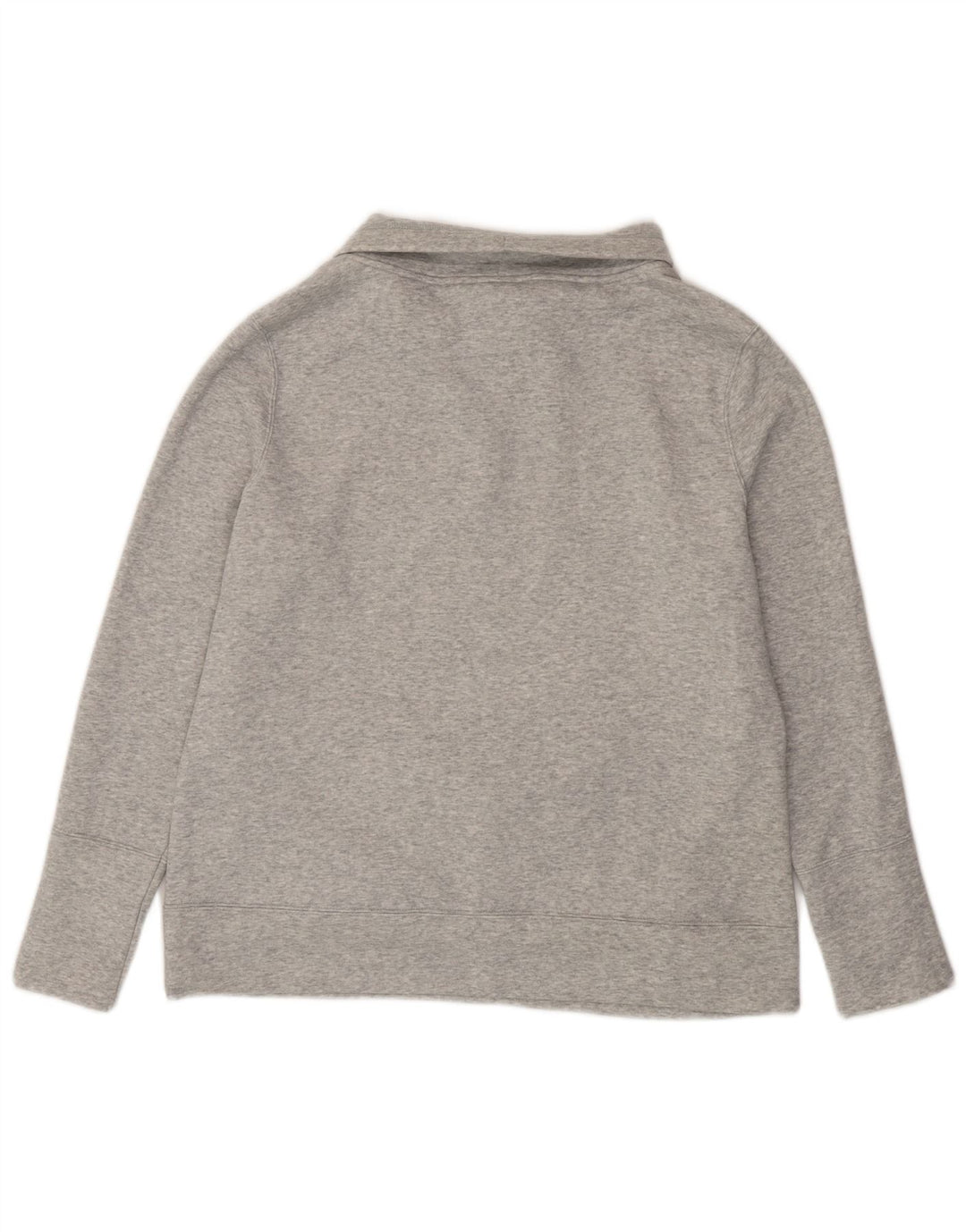 Moletom feminino PUMA com gola redonda e gola redonda, suéter UK 16 grande cinza manchado