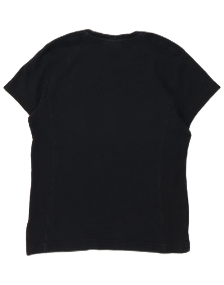 Camiseta feminina CHAMPION Easy Fit UK 14 grande azul marinho