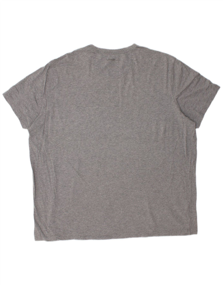 Camiseta masculina EDDIE BAUER 2XL algodão cinza