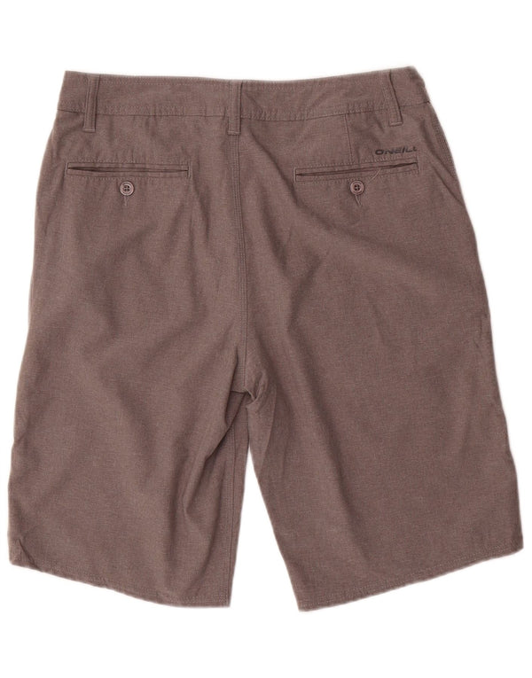 O'Neill Mens Chino Shorts W30 Poliéster Cinza Médio