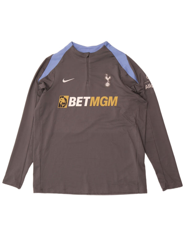 Nike Masculino Tottenham Hotspur Graphic Pullover Treino Top XL Cinza