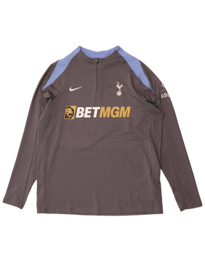 Nike Masculino Tottenham Hotspur Graphic Pullover Treino Top XL Cinza
